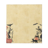 Bloc-notes pour sorcières Halloween (Devant)