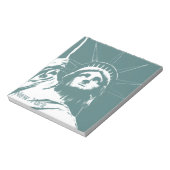 Bloc-notes pour souvenirs de New York Statue des c (Tourné)