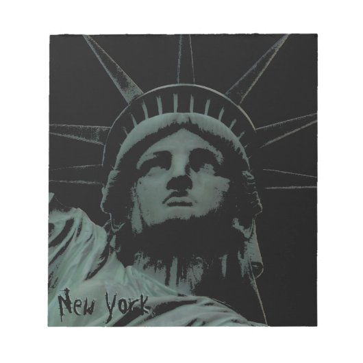 Bloc-notes pour souvenirs de New York Statue des c (Devant)