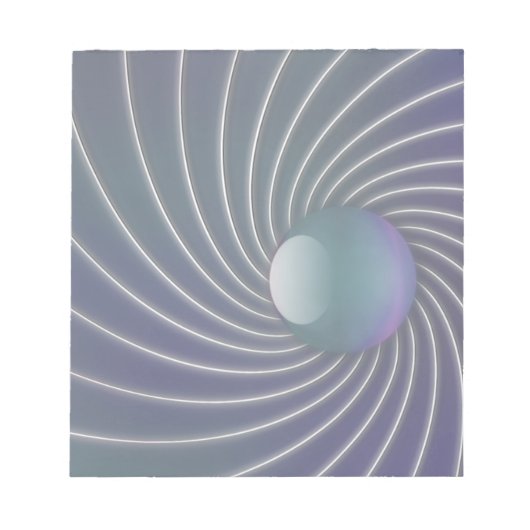 Bloc-notes pour spirales de mer profonde (Devant)