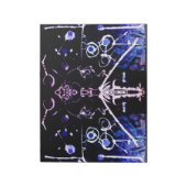 Bloc-notes pour stylo noir Orphelin "Processus de  (Tourné)