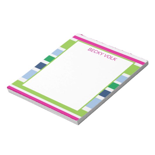 Bloc-notes Preppy (Tourné)