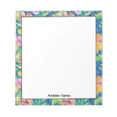 Bloc-notes préppy coloré (Devant)