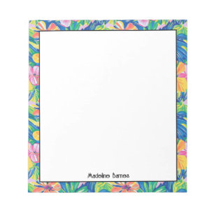 Bloc-notes préppy coloré