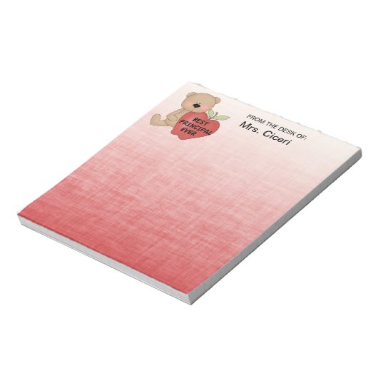 Bloc-notes principal (Tourné)