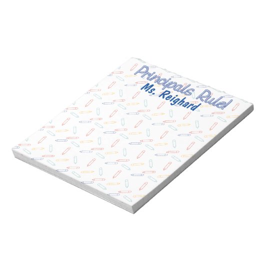 Bloc-notes principal, règle principale ! Bloc-note (Tourné)