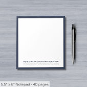 Bloc-notes professionnel