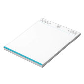 Bloc-notes professionnel de marque 5,5 pouces x 6 (Tourné)