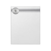 Bloc-notes professionnel Logo personnalisé (Tourné)