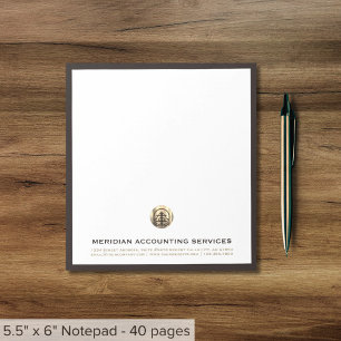 Bloc-notes professionnel personnalisé avec logo
