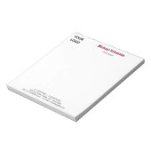 Bloc-notes professionnel personnalisé Modèle Conce (Tourné)