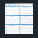 Bloc-notes professionnel simple et moderne<br><div class="desc">Cela semble être un simple planificateur quotidien, mais il est beaucoup plus puissant. Il est assez concis pour pouvoir terminer la nuit avant ou la première chose du matin. Et il vous aidera à vous concentrer sur ce qui est vraiment important pour accomplir cette journée, à commencer par identifier vos...</div>