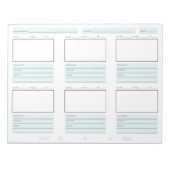 Bloc-notes "Quick Storyboard" (Devant)