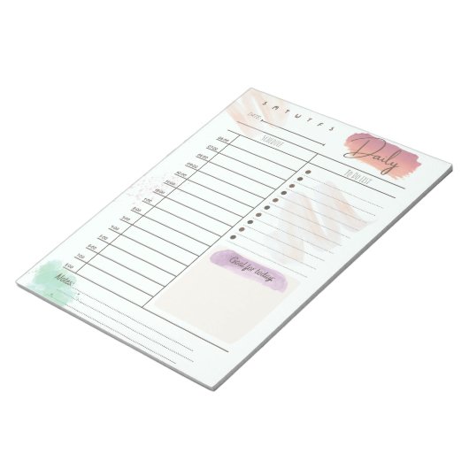 Bloc-notes quotidien (Incliné)