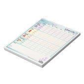 Bloc-notes Quotidien de Tracker de Chiens (Lundi D (Tourné)