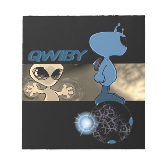 Bloc-notes Qwiby (Devant)