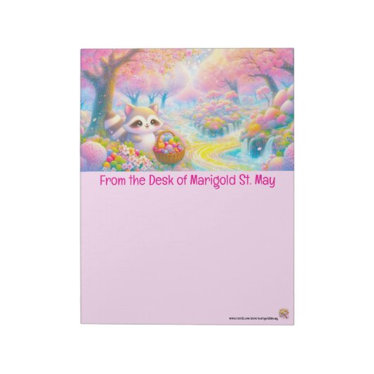 Bloc-notes Raccoon (Tourné)