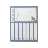 Bloc-notes Raccoon Weekly Meal planner (Tourné)