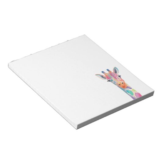 Bloc-notes Rainbow Giraffe (Incliné)