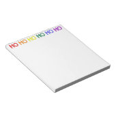 Bloc-notes Rainbow Ho Ho Ho (Incliné)