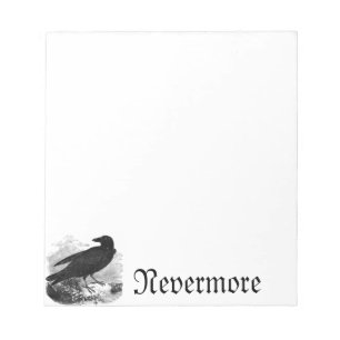 Bloc-notes Raven "Nevermore"