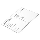 Bloc-notes - Recherche en généalogie (Incliné)