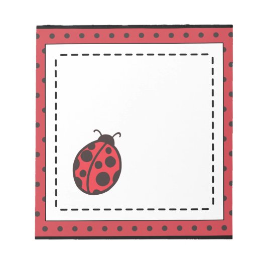 Bloc-notes Red Ladybug (Devant)