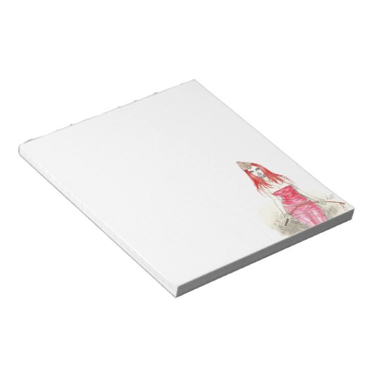 Bloc-notes Red Phoenix Rising (Incliné)