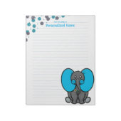 Bloc-notes relié à points Phant du ventre (Tourné)