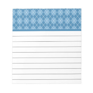 Bloc-notes Rétro Argyle