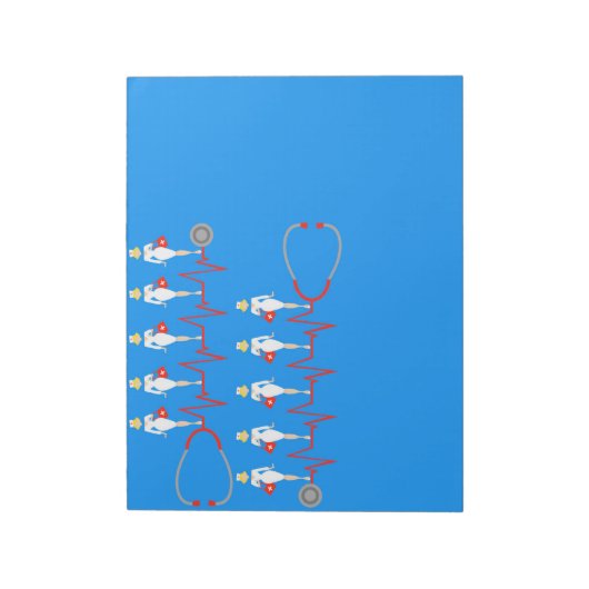 Bloc-notes rétro Nurse (Tourné)