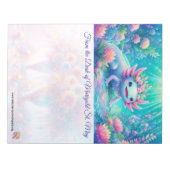 Bloc-notes Rêveur Axolotl (Devant)