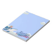 Bloc-notes romantique pour baleines volantes - Par (Tourné)