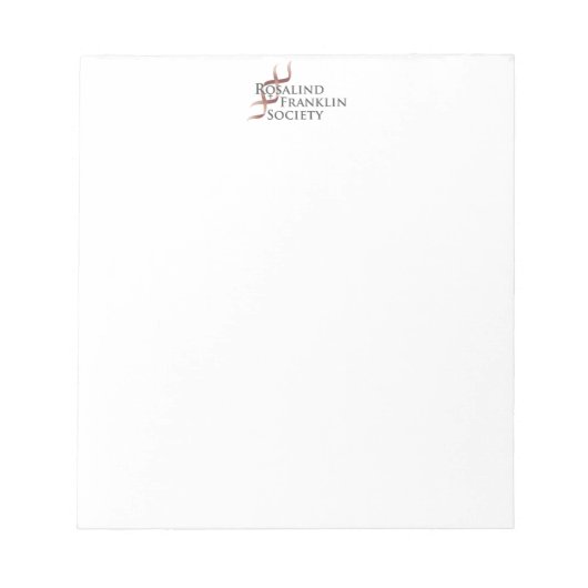 Bloc-notes Rosalind Franklin Society - 5,5 pouces  (Devant)