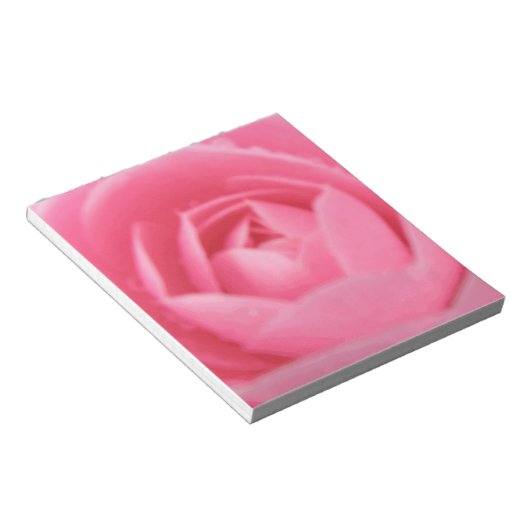 Bloc-notes rose Camellia (Incliné)