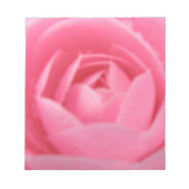 Bloc-notes rose Camellia (Devant)