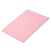 Bloc-notes rose clair pour usage professionnel et (Incliné)