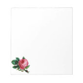 Bloc-notes Rose de chou (Devant)