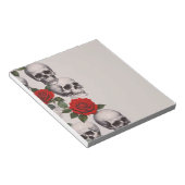 Bloc-notes Rose des crânes (Incliné)