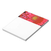 Bloc-notes rose Gerbera Daisy (Tourné)