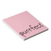 Bloc-notes rose parfait pour tout Amoureux des cha (Incliné)