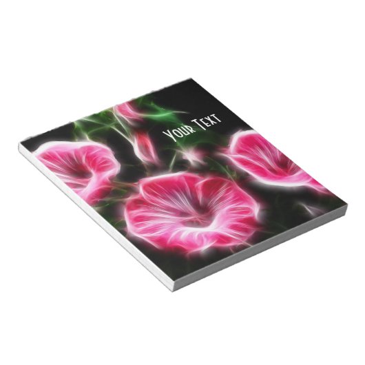 Bloc-notes rose pétunia ésotérique (Incliné)