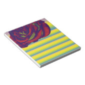 Bloc-notes Rose rouge (Incliné)