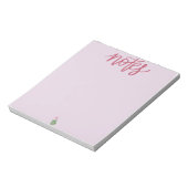 Bloc-notes Rose Tendre (Tourné)