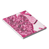 Bloc-notes rose vif (Incliné)