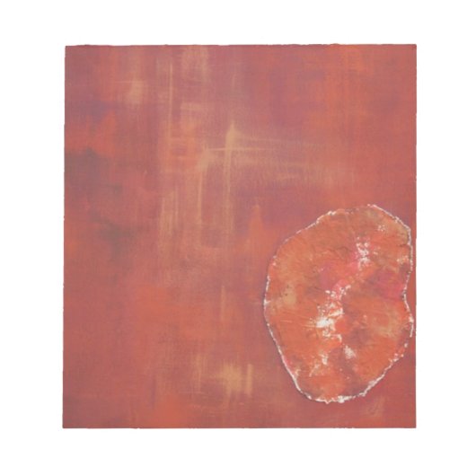 Bloc-notes rouge Ameoba (Devant)
