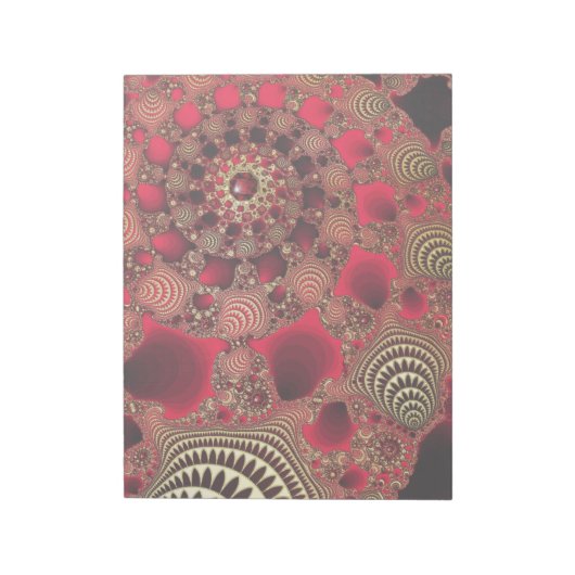 Bloc-notes Rubies & Gold (Tourné)