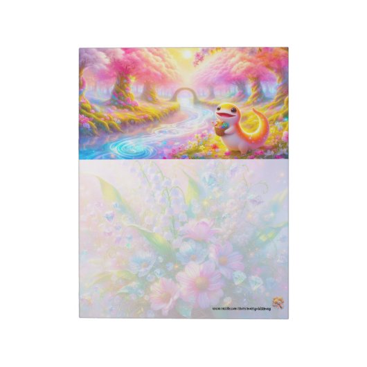 Bloc-notes Salamandre Suave (Tourné)