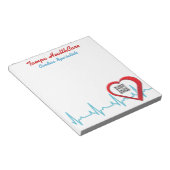 Bloc-notes Santé cardiaque des Modèles (Incliné)