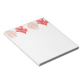 Bloc-notes Sea Shells et Coral (Incliné)